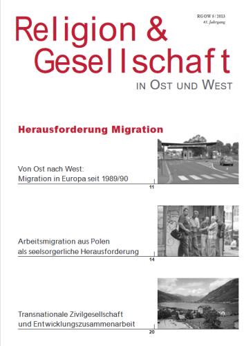 RGOW 2013 05: Herausforderung Migration