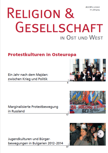 RGOW 2015 04-05: Protestkulturen in Osteuropa
